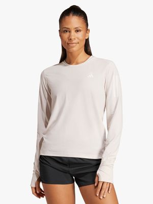 Womens adidas Own The Run Long Sleeve Top