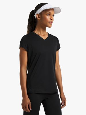 Womens TS Dri-Tech Active Black Tee