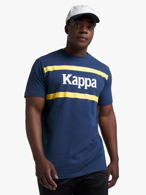 Men's Kappa Authentic Monthy Blue Tee