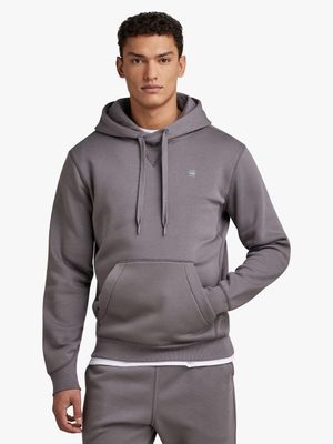 G-Star Men's Premium Core Grey Hoodie