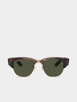 Ray-Ban Brown Mega Clubmaster  Sunglasses