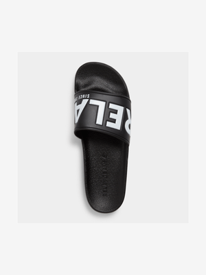 RJ Black Bold Slide