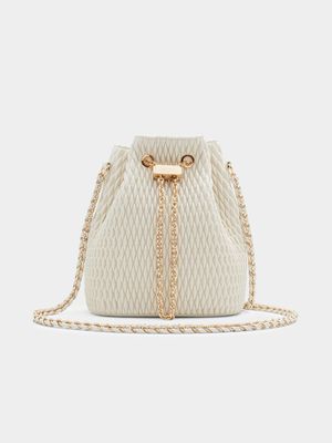 Women's ALDO Bone Bucket Crossbody Bag