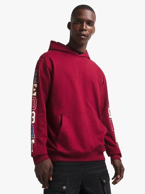 Redbat Athletics Men's Burgundy Hoodie