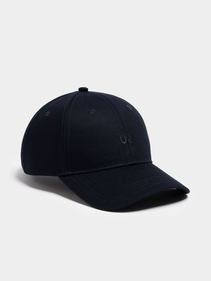 Men's Union-DNM Twill 6 Panel Navy Cap