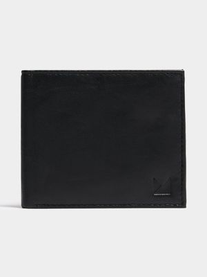 Men's Markham Leather Billfold Black Wallet