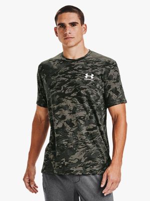 Men's Under Armour ABC Green Camo Tee