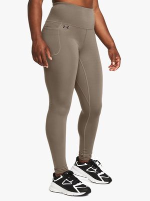 Womens Under Armour Motion Brown Tights