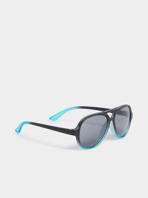 Boy's Black & Blue Sunglasses