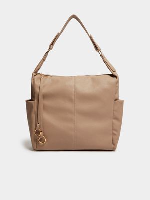 Women's Natural Hobo Bag