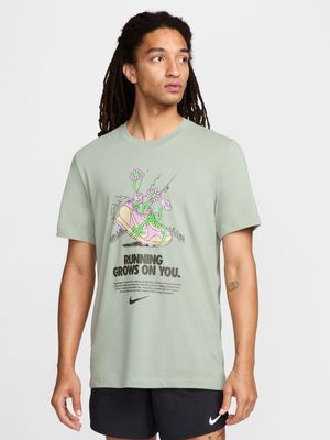 Mens Nike Dri-Fit Run DNA Fatigue Tee