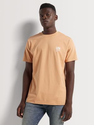 Men's Union-DNM Copy Right Coral T-Shirt