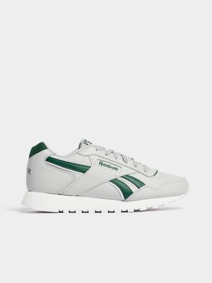 Mens Reebok Glide Grey/Green Sneakers