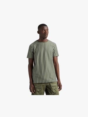 MKM Fatigue Vertical Pinstripe T-Shirt