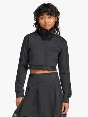 adidas Originals Women's Black Track Top