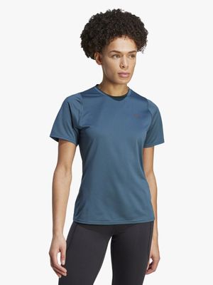 Womens adidas Fast Teal Tee