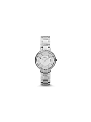 Fossil Ladies Virginia Silver Tone Bracelet Watch