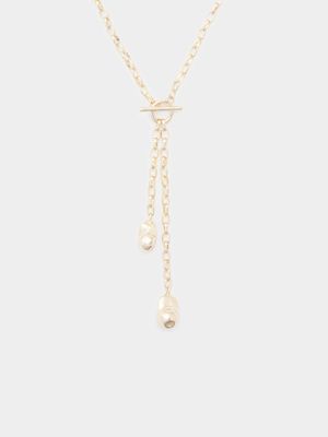 Fresh Water Pearl Drop Necklace