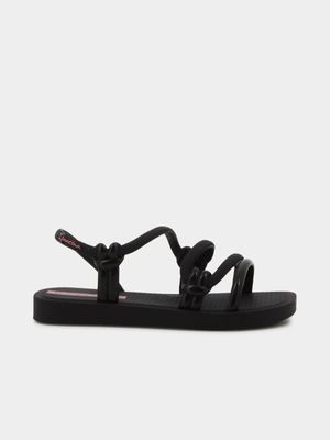 Kid's Ipanema Black Solar Sandals