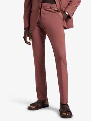 Men's Markham Skinny Blush Pink Trousers