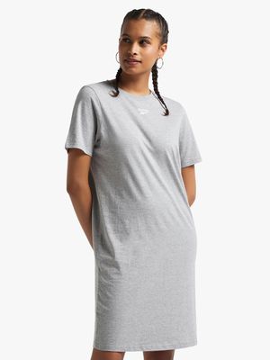 Women's Reebok Grey T-Shirt Dress