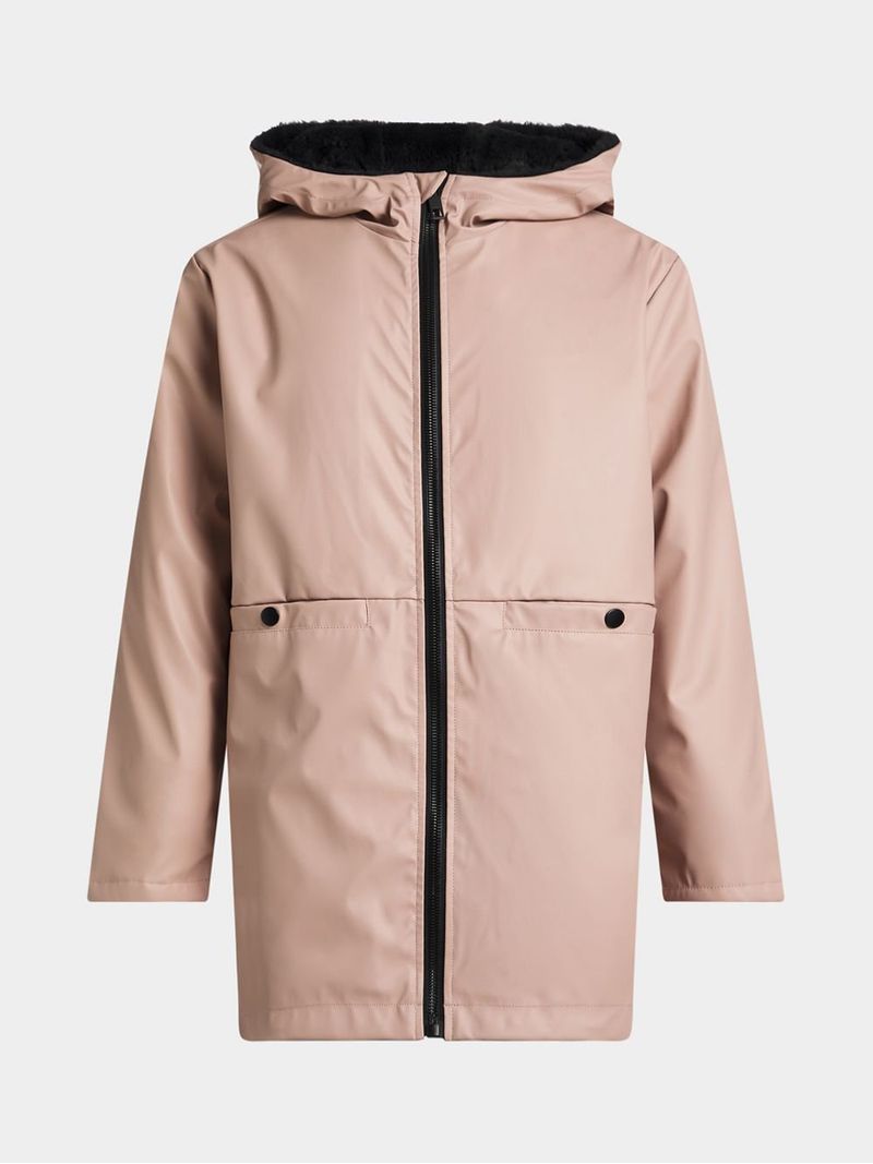 Older Girls Fur lined Raincoat Bash