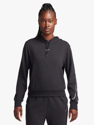 Womens Nike One Dri-Fit Black Hoodie