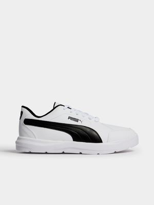 Junior Puma Evolve Court White/Black Sneaker