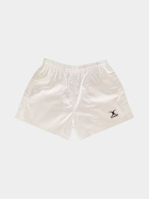 Gilbert Tagged White Rugby Shorts