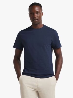 Jet Men's Navy Tee Knit T-Shirt