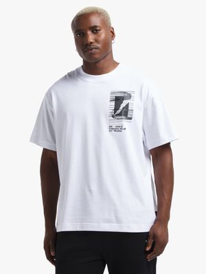 Archive Men's Graphic White T-shirt