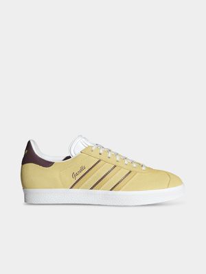 adidas Originals Women's Gazelle Yellow Sneaker