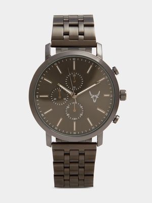 Men's Gunmetal Watch