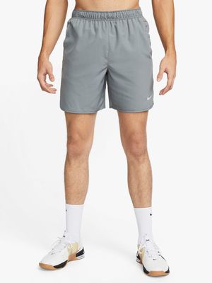 Nike Dri-FIT Challenger Men's 7" Unlined Grey Running Shorts