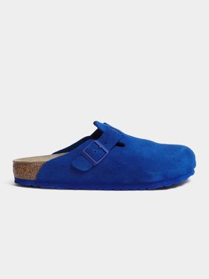 Birkenstock Women's Boston VL Blue Clog