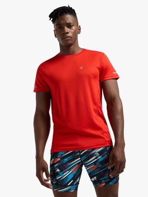 Mens TS Sonic Brush Stroke Orange/Blue Short Tights