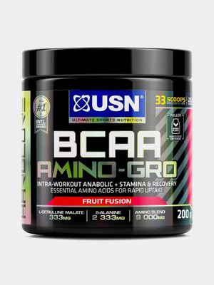 USN BCAA Amino-Gro 200g Fruit Fusion