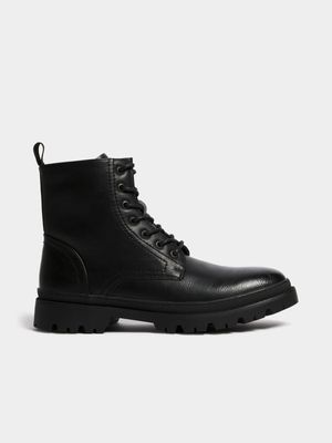 Men's Relay Jeans Combat Black Boot