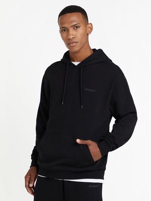 Redbat Classics Men's Core Embroidered Black Hoodie