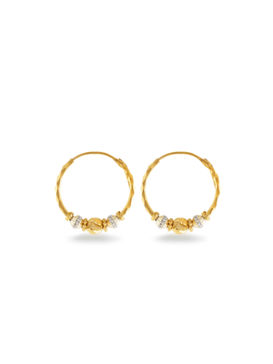 9ct Gold Hoop Earrings