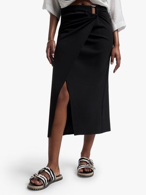 D-Ring Wrap Skirt