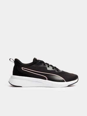 Women's Puma Flyer Lite Black/Pink Sneaker