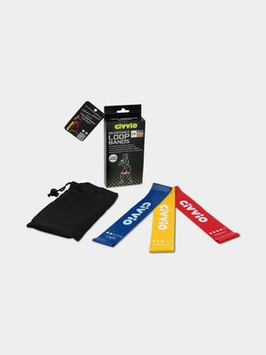 CIVVIO 3 PACK RESISTANCE LOOP BANDS