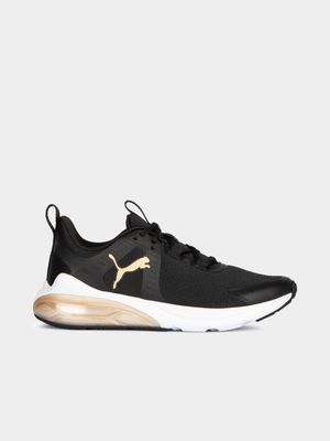 Womens Puma Cell Vive Black/Gold Training Shoes