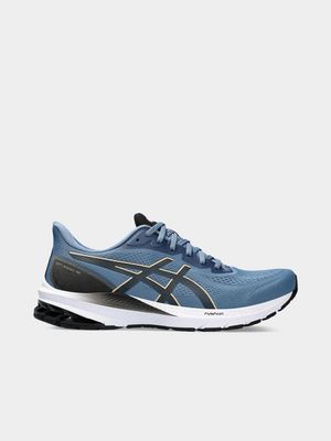 Mens Asics Blue/Black Gel GT1000 12 Running Shoes