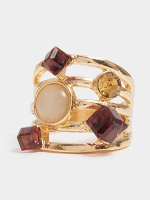 Gem Cocktail Ring - Jewellery