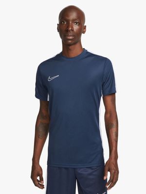 Mens Nike Dri-Fit Academy23 Navy Football Top