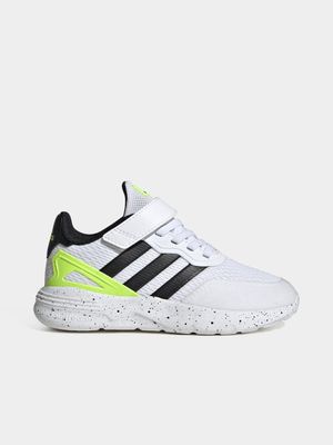 Junior Grade-School adidas Nebzed White/Black Shoes