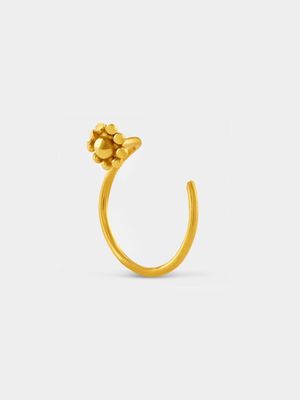 Yellow Gold Nose Ring