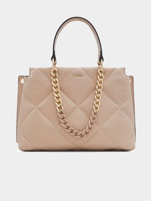 Women's ALDO Bone Satchel Handbag